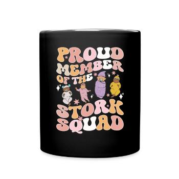 Infirmière Bébé Maternité Infirmière - Mug uni - noir - Devant