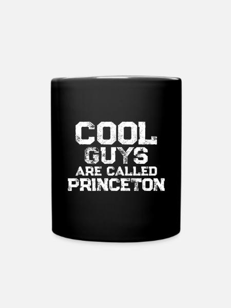 Les gars cool s’appellent Princeton - Mug uni - noir