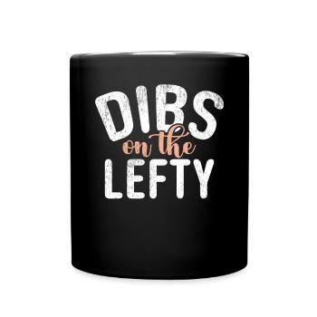 Left Handers Gifts - Tasse einfarbig - Schwarz - Vorne