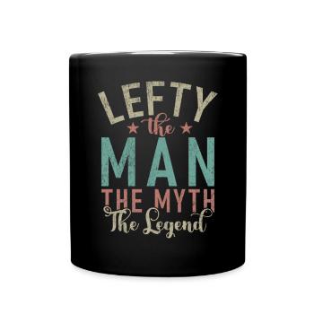 Left Handers Gifts - Tasse einfarbig - Schwarz - Vorne