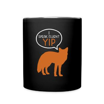 Cadeaux amusants pour les amoureux du renard - Mug uni - noir - Devant