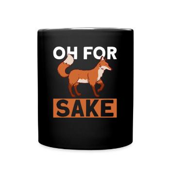 Cadeaux amusants pour les amoureux du renard - Mug uni - noir - Devant
