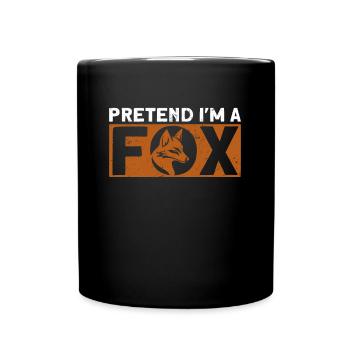 Cadeaux amusants pour les amoureux du renard - Mug uni - noir - Devant