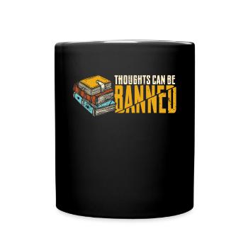 Banned Books Lovers Read Book Books - Full Colour Mug - black - Front