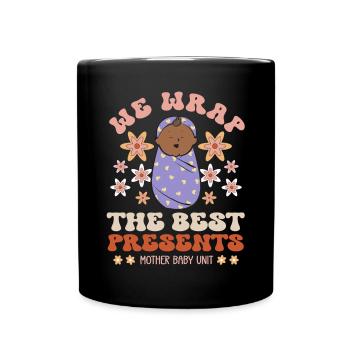 Infirmière Bébé Maternité Infirmière - Mug uni - noir - Devant
