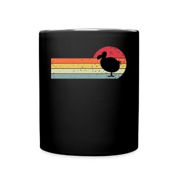 Dodo - Tasse einfarbig - Schwarz - Vorne