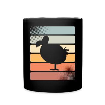 Dodo - Tasse einfarbig - Schwarz - Vorne