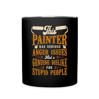 House Painter Decorator This - Full Colour Mug - black - Front