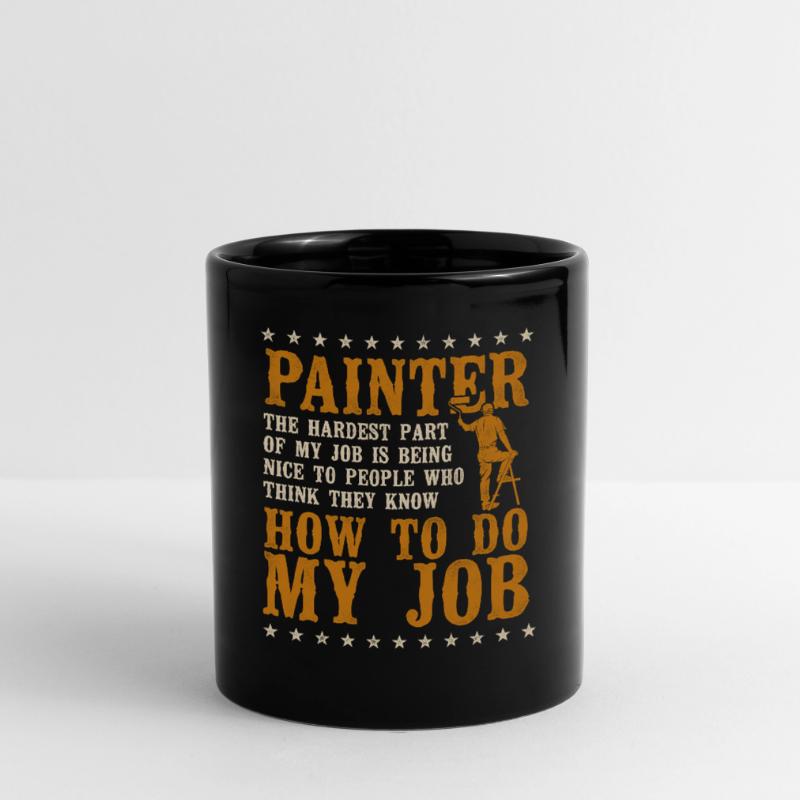 House Painter Decorator Painter Tasse einfarbig