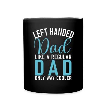 Left Handers Gifts - Tasse einfarbig - Schwarz - Vorne