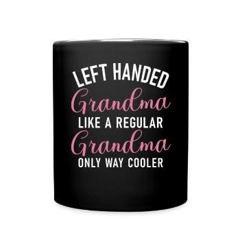 Left Handers Gifts - Tasse einfarbig - Schwarz - Vorne