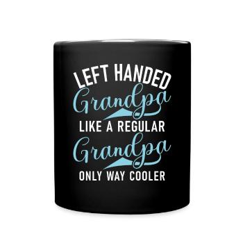 Left Handers Gifts - Tasse einfarbig - Schwarz - Vorne