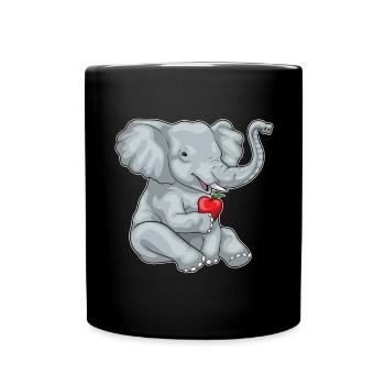 Elephant Apple - Full Colour Mug - black - Front