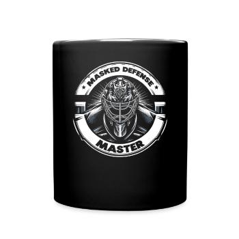 Ice Hockey Goalie Goaltender Keeper Goalkeeper - Full Colour Mug - black - Front