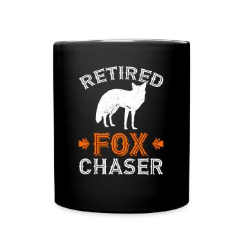 Cadeaux de chasse au renard - Mug uni - noir - Devant
