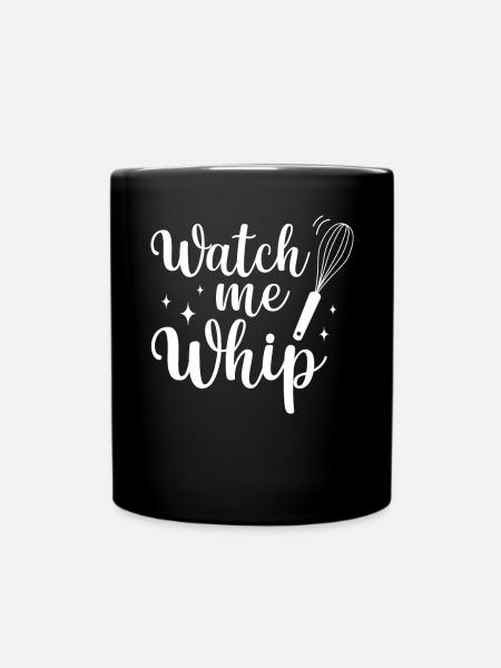 Bäcker Bäckerein Backwaren Backen Geschenk - Tasse einfarbig - Schwarz