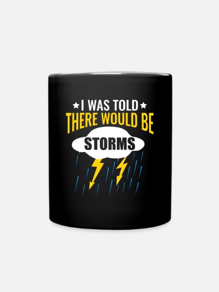 Storm Chaser Dad - Tornades chassant les tempêtes - Mug uni - noir
