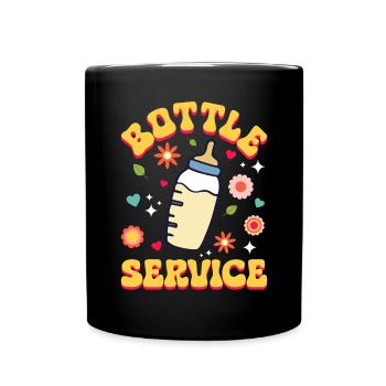 Infirmière Bébé Maternité Infirmière - Mug uni - noir - Devant