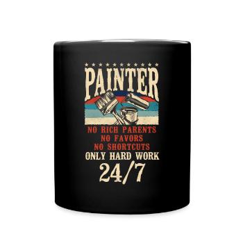 House Painter Decorator Painter No - Tasse einfarbig - Schwarz - Vorne