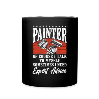 House Painter Decorator Painter Of - Full Colour Mug - black - Front