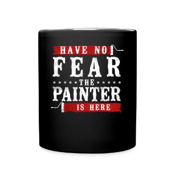 Peintre en bâtiment décorateur n’ont pas - Mug uni - noir - Devant