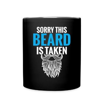 Giftidea Beard Men - Full Colour Mug - black - Front