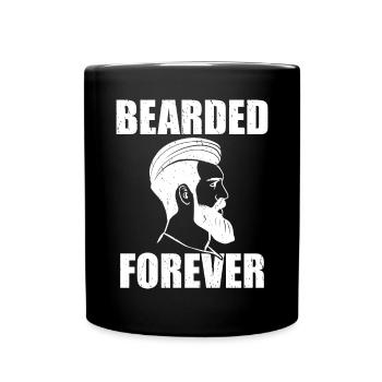 Giftidea Beard Men - Full Colour Mug - black - Front