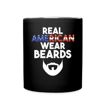 Giftidea Beard Men - Full Colour Mug - black - Front