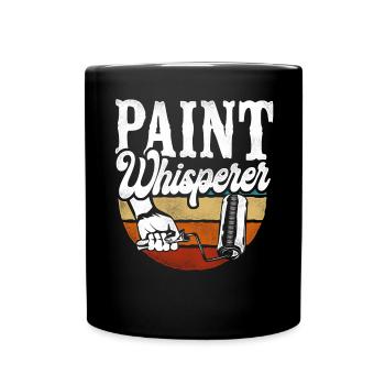House Painter Decorator The Paint - Tasse einfarbig - Schwarz - Vorne
