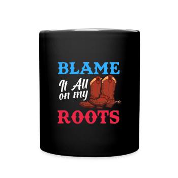 Country Music Country Music Gift - Full Colour Mug - black - Front