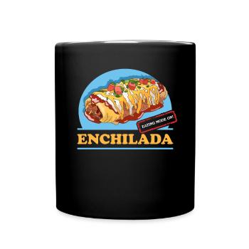 Enchiladas Mexican Food Enchilada Gift - Full Colour Mug - black - Front