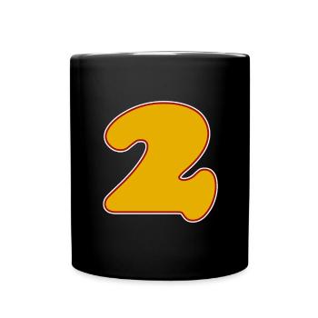 2 - Full Colour Mug - black - Front
