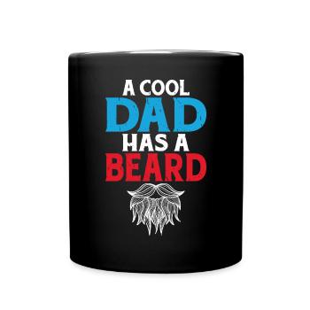 Giftidea Beard Men - Full Colour Mug - black - Front