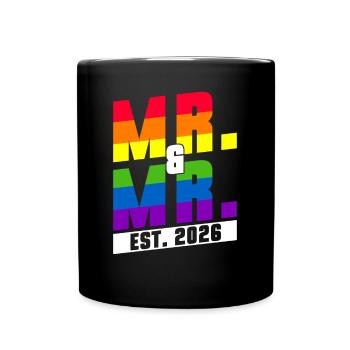 Mariage Gay Pride 2026 Mariage gay - Mug uni - noir - Devant