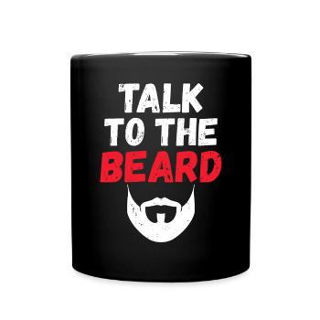 Giftidea Beard Men - Full Colour Mug - black - Front