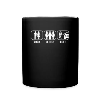 Good Better Best Car Spray Automotive Vehicle Car - Full Colour Mug - black - Front