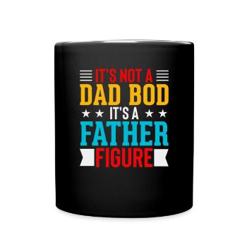 Dad Fathers Day Daddy Papa Funny Father´s Day - Full Colour Mug - black - Front