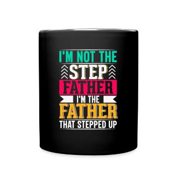 Dad Fathers Day Daddy Papa Funny Father´s Day - Full Colour Mug - black - Front