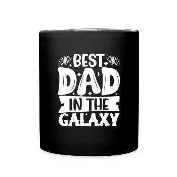 Dad Fathers Day Daddy Papa Funny Father´s Day - Full Colour Mug - black - Front