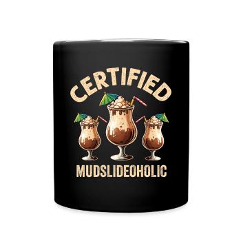 Cocktail Coulée de Boue - Mug uni - noir - Devant