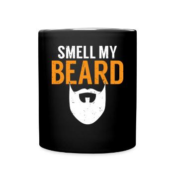 Giftidea Beard Men - Full Colour Mug - black - Front