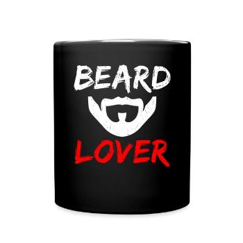 Giftidea Beard Men - Full Colour Mug - black - Front