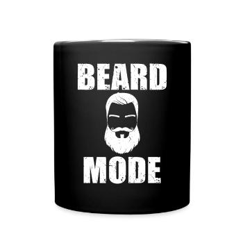 Giftidea Beard Men - Full Colour Mug - black - Front