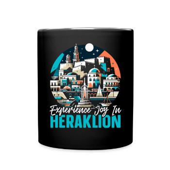 Héraklion Grèce Voyage Vacances Patrimoine Grec - Mug uni - noir - Devant