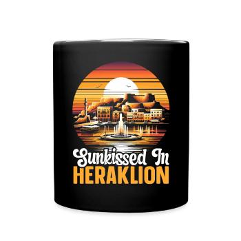 Héraklion Grèce Voyage Vacances Patrimoine Grec - Mug uni - noir - Devant
