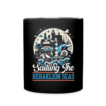 Héraklion Grèce Voyage Vacances Patrimoine Grec - Mug uni - noir - Devant