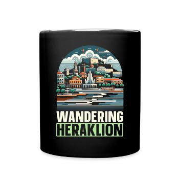 Héraklion Grèce Voyage Vacances Patrimoine Grec - Mug uni - noir - Devant