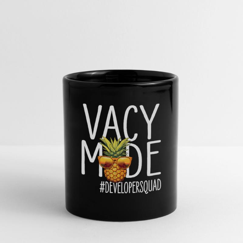 Developer Vacation Vacy Mode Developersquad Full Colour Mug
