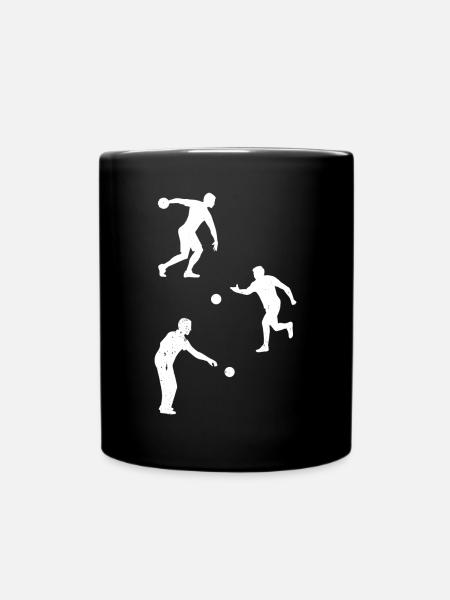 Silhouettes de boccia Silhouette de joueur de boccia - Mug uni - noir