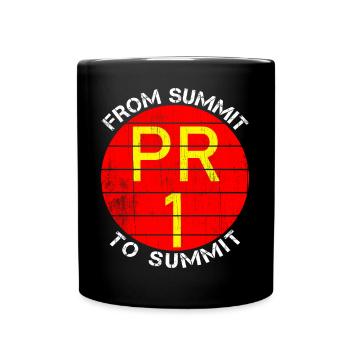 Madeira Walking Tour PR 1 From Summit To Summit - Full Colour Mug - black - Front